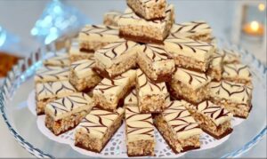 Triple Chocolate Nut Bars: Dark, Milk, White Chocolate Recipe