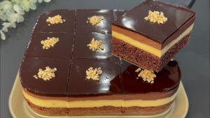 4 layered Chocolate Cake